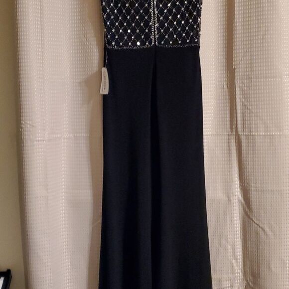 B. Darlin Black formal long Dress3/4 - Picture 5 of 7